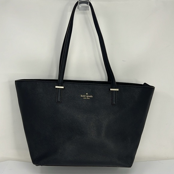 Kate Spade Black Leather Harmony Tote - Picture 2 of 12